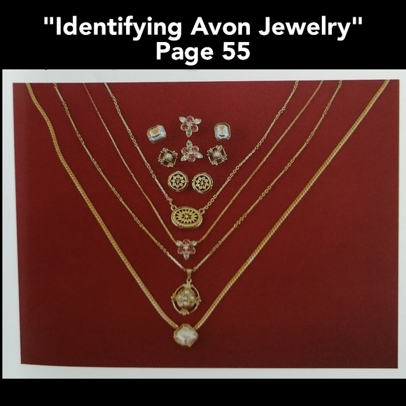 Vintage 1985 Avon Minimalist Necklace Pink Sparkle Clear Rhinestones Gold Chain - Picture 4 of 11